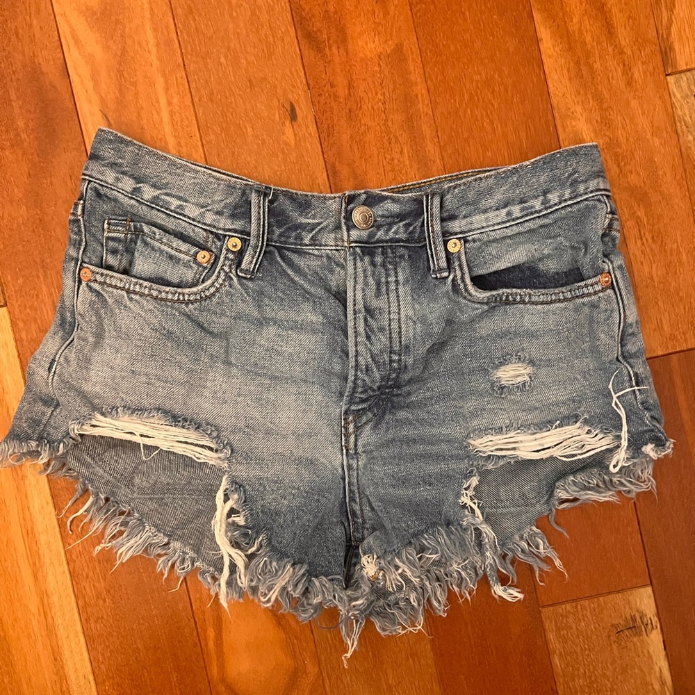Free people jean shorts